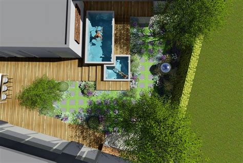 schéma postupu pri tvorbe modernej záhrady od návrhu až po realizáciu