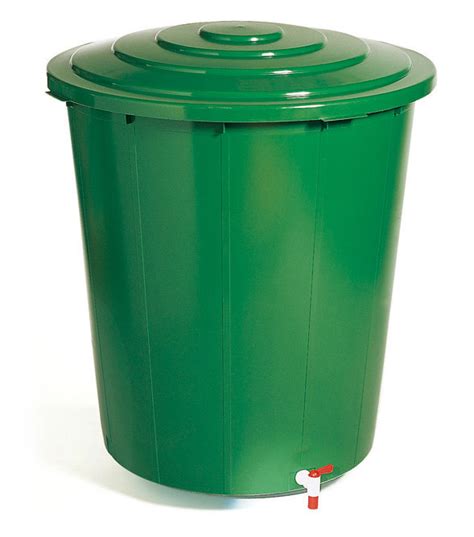 Zabezpečený sud na dažďovú vodu s poklopom alebo sieťkou