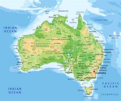 Mapa poľnohospodárskych oblastí Austrálie so zameraním na pšeničný pás a chov dobytka