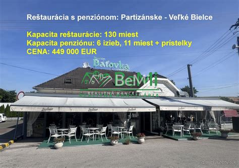 Záber na exteriér reštaurácie a motela s vyznačenou polohou pri hlavnom ťahu E58