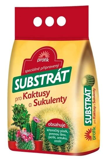 Detailné zloženie substrátu Forestina Profík pre kaktusy a sukulenty