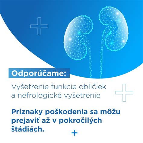 Schéma zobrazujúca funkciu obličiek pri filtrovaní krvi a vplyv stravy na ich zdravie