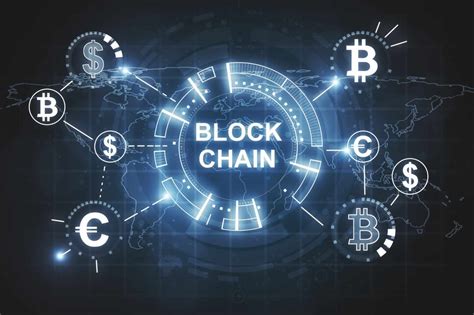 Ilustrácia fungovania blockchainu s prepojenými blokmi.