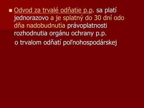 Schéma rozdelenia poľnohospodárskej pôdy na ornú, trvalé trávnaté porasty a trvalé kultúry