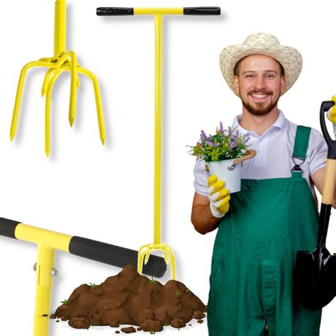 Ilustrácia ručného kultivátora pôdy