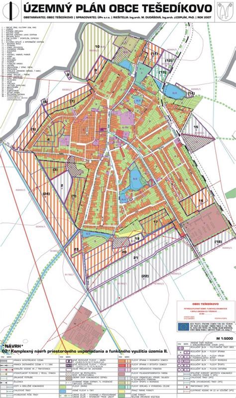 Ukážka úryvku z územného plánu obce