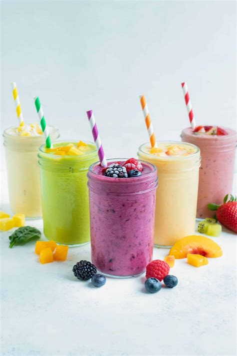 Foto zeleného špenátového smoothie