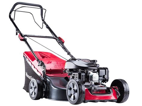 Detail bubnového mechanizmu kosačky s rotujúcimi nožmi