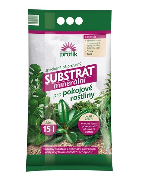 ilustrácia rôznych typov substrátov FORESTINA Profík (pre izbové rastliny a pre výsev/množenie)