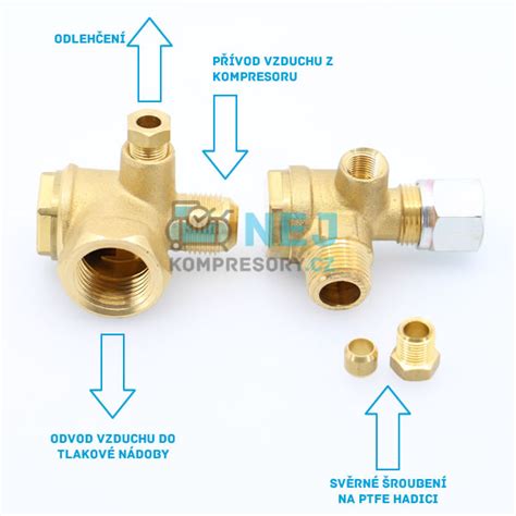 Schéma vzduchového regulačného ventilu postrekovača