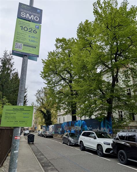 Schéma dopravného značenia a pravidiel parkovania na ceste a pri vjazde do dvora