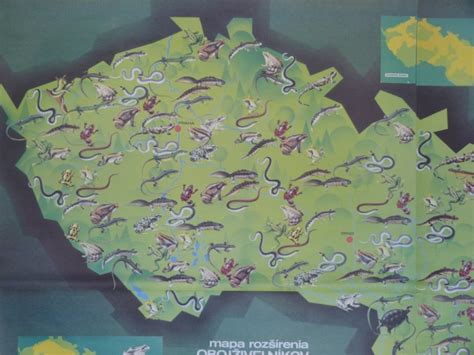 mapa rozšírenia klinčeka lesklého v západných Karpatoch