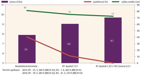 Graf znázorňujúci priemerný hektárový výnos cesnaku