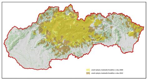 Mapa stredného Slovenska so zvýraznenými lokalitami výskytu medvedieho cesnaku v okolí Zvolena a Banskej Bystrice