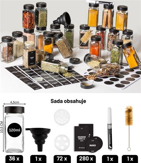 Fotografia vzduchotesných sklenených nádob s usušenými bylinkami