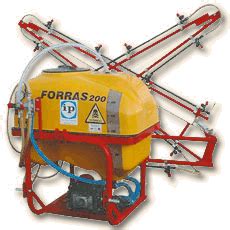 Ukážka rôznych modelov nesených postrekovačov z poľského trhu