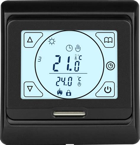 Digitálny termostat pre reguláciu teploty vyhrievacích podložiek