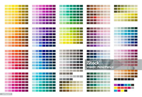 Široká škála farieb minifialiek v rôznych sériách.