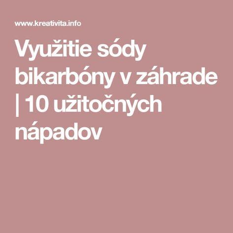 infografika znázorňujúca využitie soli, cukru a sódy v záhrade a domácnosti