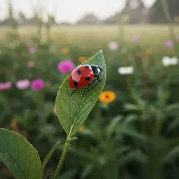 Lienka, prirodzený predátor vošiek