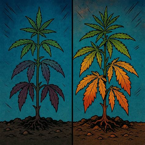 Tematická ilustrácia pestovania kanabisu v hre