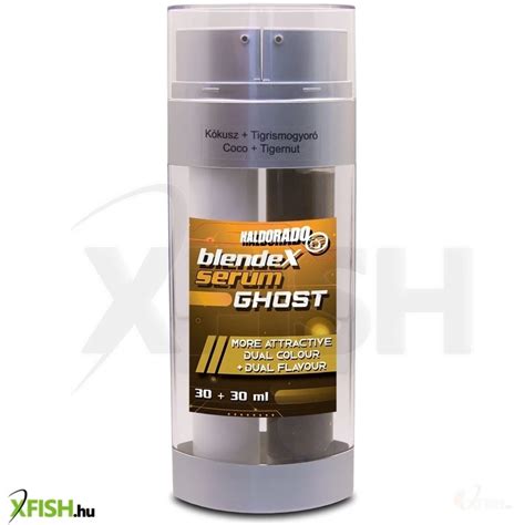 Detailné zobrazenie balenia BlendeX Serum Ghost v príchuti Cesnak + Mandľa s dôrazom na dávkovač