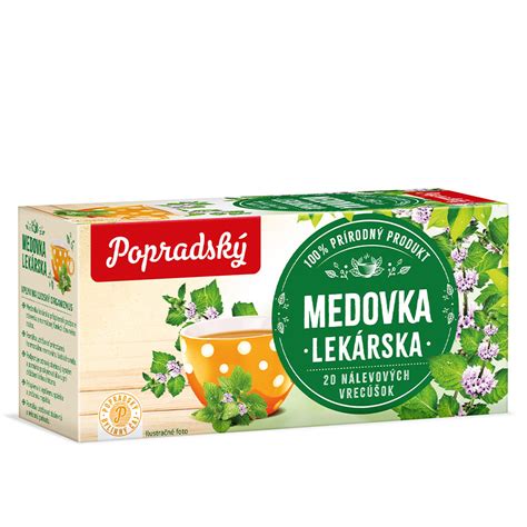Balenie Popradského Medovka Lekárska bylinného čaju