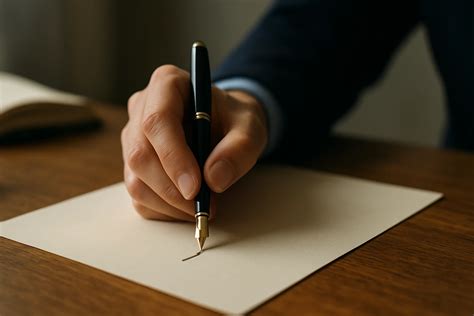 Ilustrácia pokutového bloku a ruky s perom na pozadí lesa