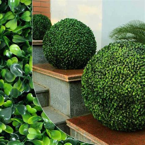 umelý Buxus v exteriéri na terase