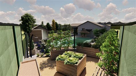 Záhrada s popínavým hrachorom na treláži