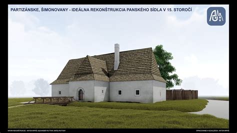 Ilustrácia zobrazujúca dobové slovenské zemianske sídlo v 19. storočí