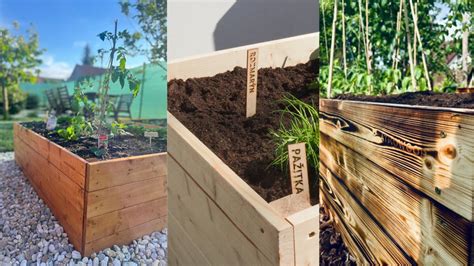 Fotografia staršej osoby pohodlne pracujúcej pri vyvýšenom záhone