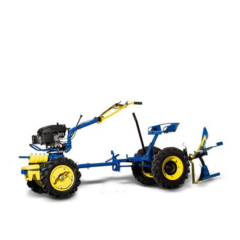 Malotraktor AGZAT AGRO PROFI DIF s pripojenou snehovou frézou