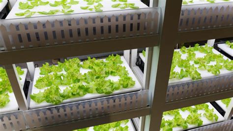 Detail hydroponického systému s keramzitom a rastlinou