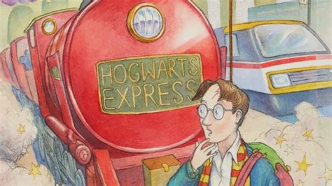 Obálka knihy o Harry Potterovi a plagát Pána prsteňov