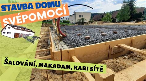 Betonáž základu s viditeľnou predprípravou na závlahu