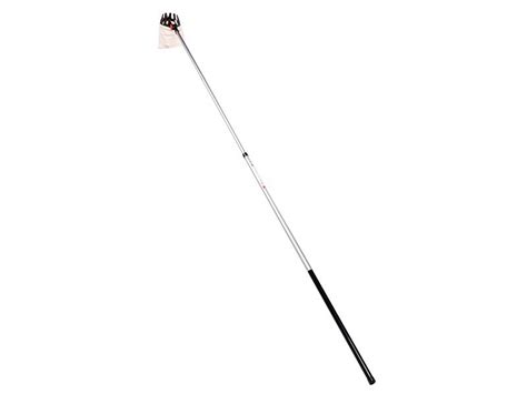 Ilustrácia rôznych typov zberačov ovocia: teleskopický, ručný, s pazúrovým mechanizmom, na drobné ovocie.