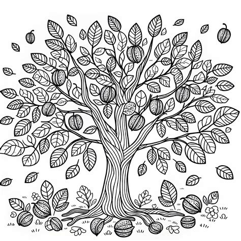 Ilustrácia: Schémy prerezávania orechového stromu (napr. vylepšená úroveň, tvar misky)