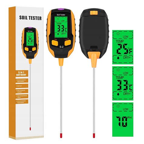 Bezdrôtový vpichový teplomer na meranie teploty v komposte