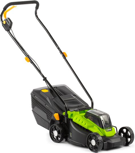 Detail ovládacej páky centrálneho nastavenia výšky kosenia na kosačke Fieldmann FZR 4008-79B