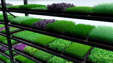Foto klíčiacej misky s microgreens