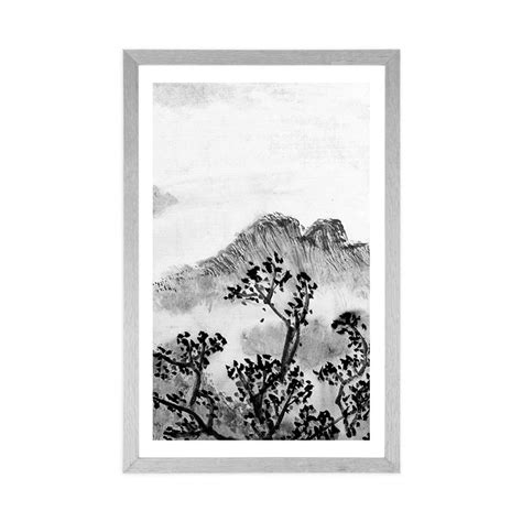 stará čínska maľba zobrazujúca chryzantémy