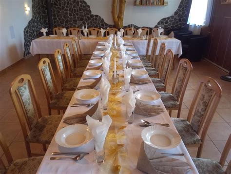 Interiér vily vhodný na spoločenské podujatia