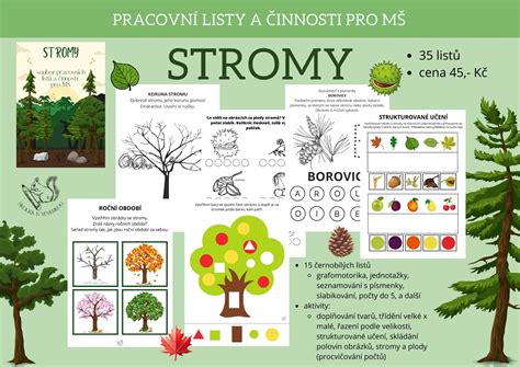 schéma výberu stromov podľa veľkosti záhrady a svetelných podmienok