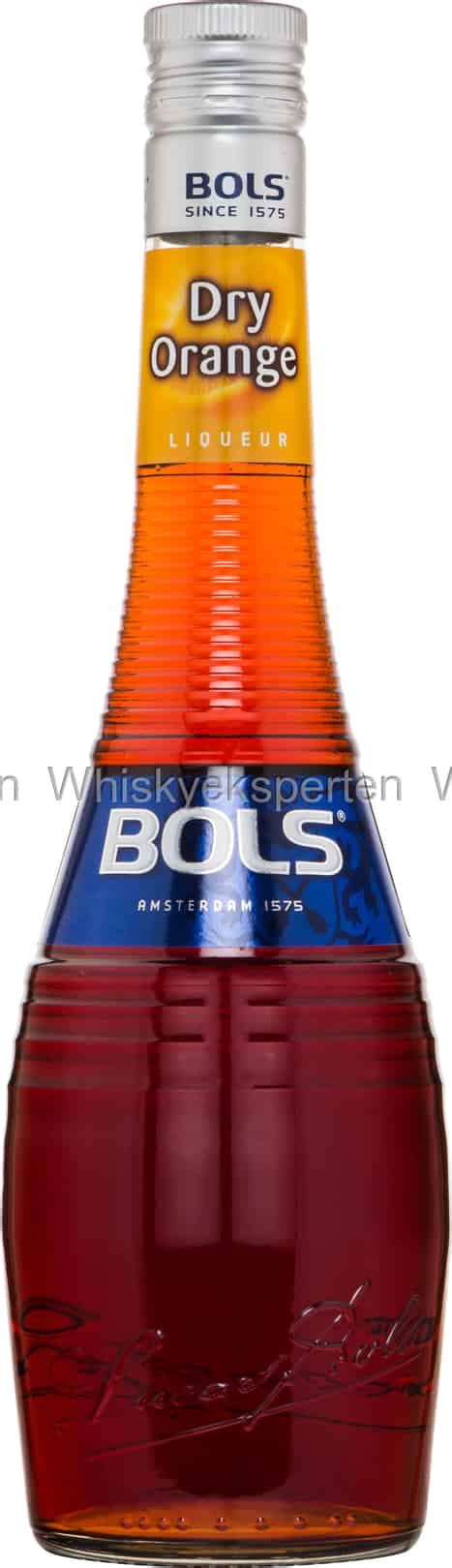 Fľaša likéru Bols Dry Orange Curacao