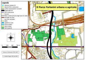 Divoká príroda prekvitá pri pokojnom jazere Parco Forlanini.