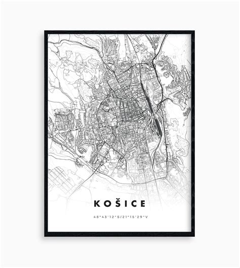 Mapa: Zóna centra mesta Košice s vyznačenými možnosťami parkovania a MHD