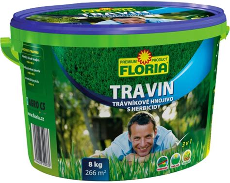 Ilustračná schéma účinku herbicídov v prípravku Floria Travin na buriny