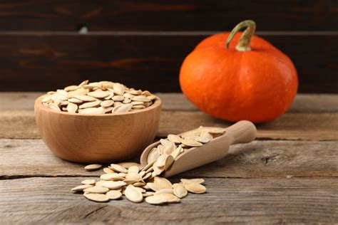 Obrázok tekvicových semienok.