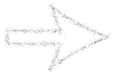 Šípka ukazujúca na správnu hĺbku výsevu semien bôbu